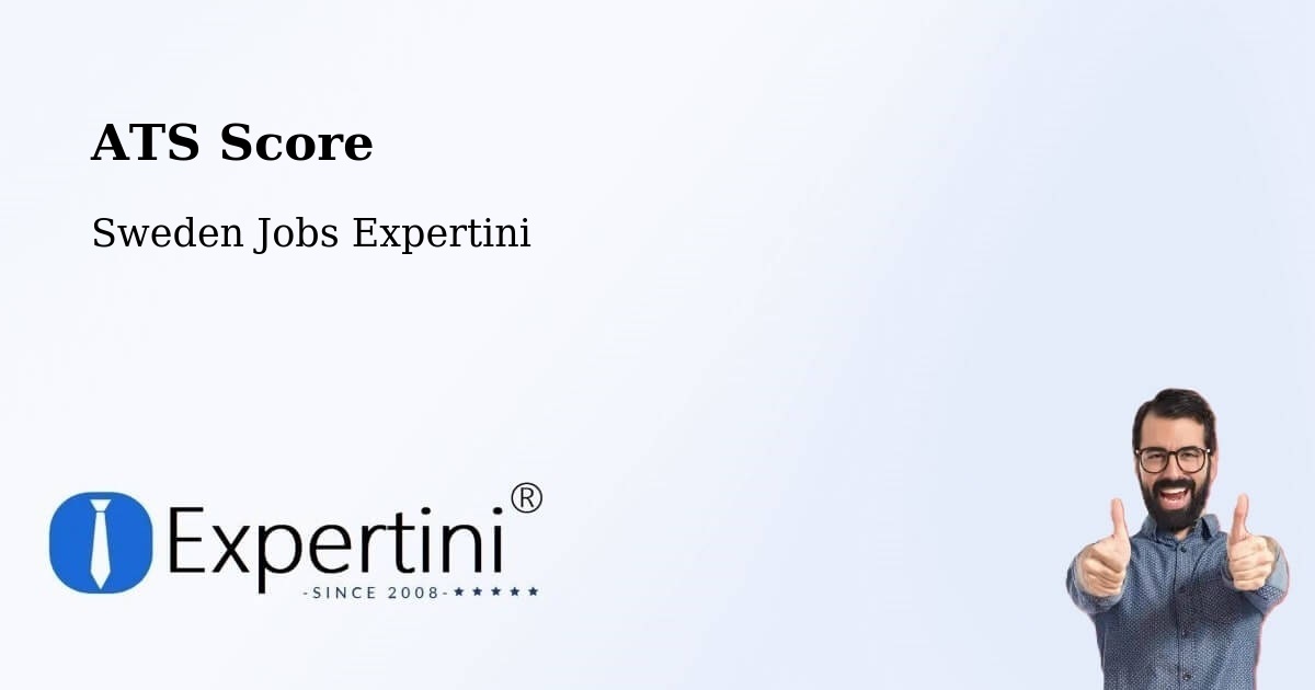 Resume ATS Score & Job Description Match Tool – Falkenberg - Sweden Jobs Expertini