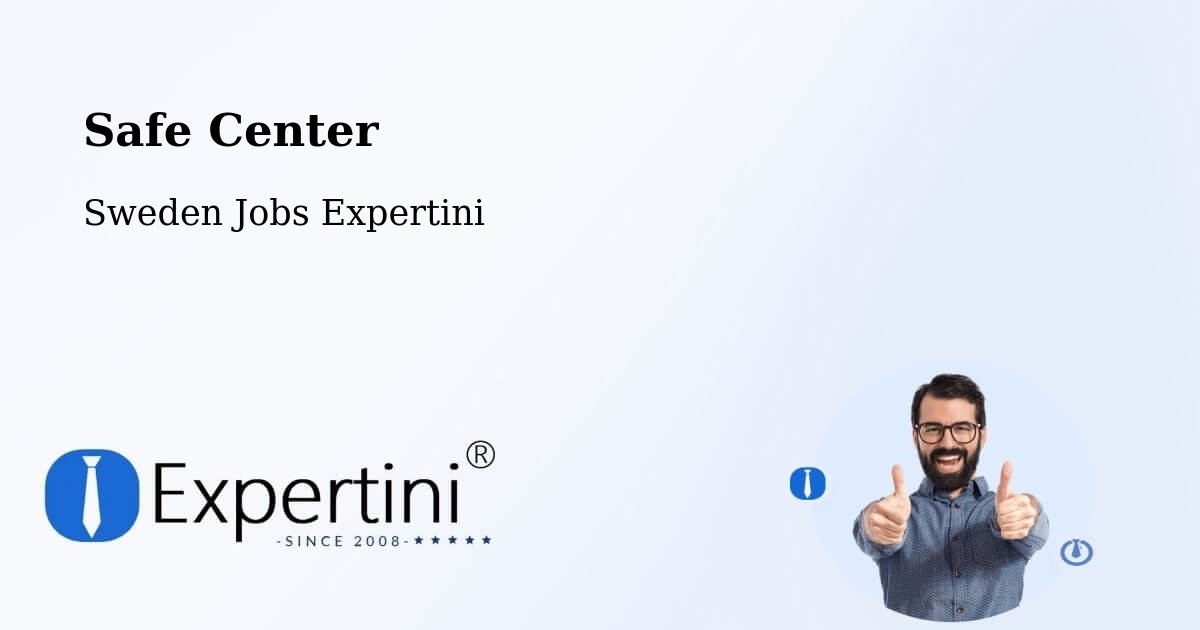 Safety Center – Falkenberg - Sweden Jobs Expertini